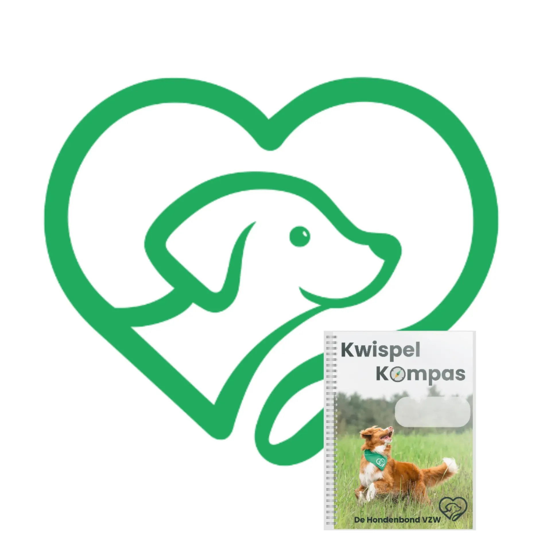 Lidmaatschap De Hondenbond VZW met Kwispelkompas